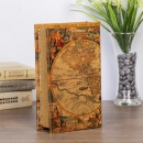 Сейф-книга Старинные карты мира