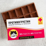 Шоколад Противогрустин (27 гр)