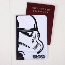 Обложка для паспорта Звездные войны (белая)