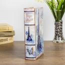 Сейф-книга Эйфелева башня в нежно-голубых тонах (21 см)