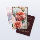 Обложка для паспорта Нежные цветы