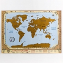 Карта со скретч-слоем Карта открытий (70х50 см)