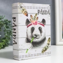 Шкатулка-книга Панда-индеец (18 см)