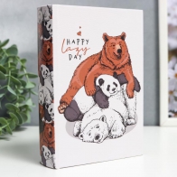 Шкатулка-книга Три медведя (18 см)